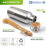 Lunch-Bundle - Thermolunchbox + Edelstahl Trinkflasche